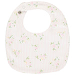 Tilda Pink Floral Print Bib Gift Set