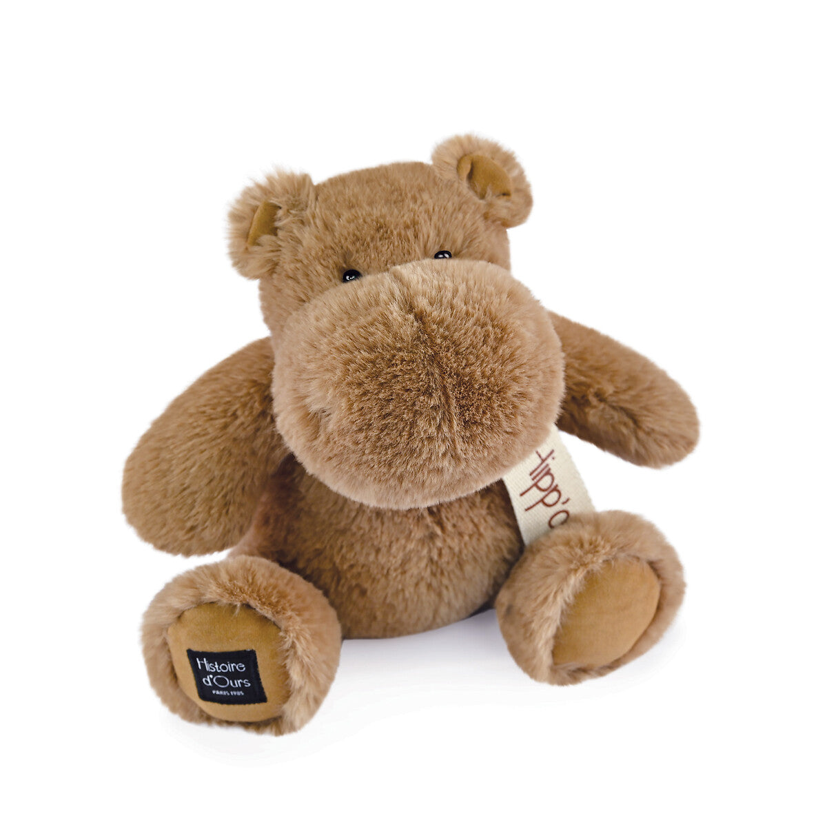 Histoire d'Ours Hippo Brown 25cm | Casa Childrenswear