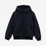 Stone Island Boys Navy Short Parka | Casa Childrenswear