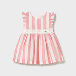 Mayoral Pink Striped Dress | Casa Childrenswear