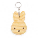 Miffy Flat Corduroy Keyring Buttercream - 10 cm