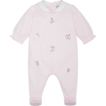 Karen Pink Floral Babygrow