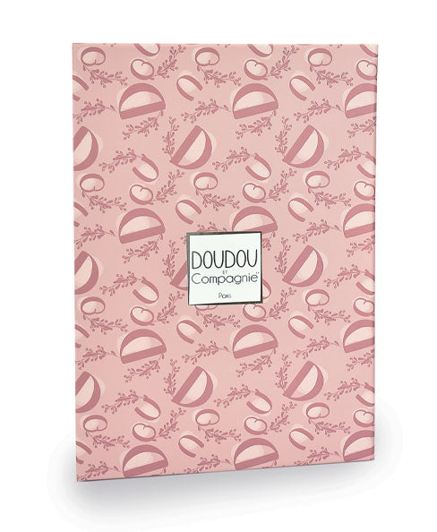 Bohaime pink bunny doudou