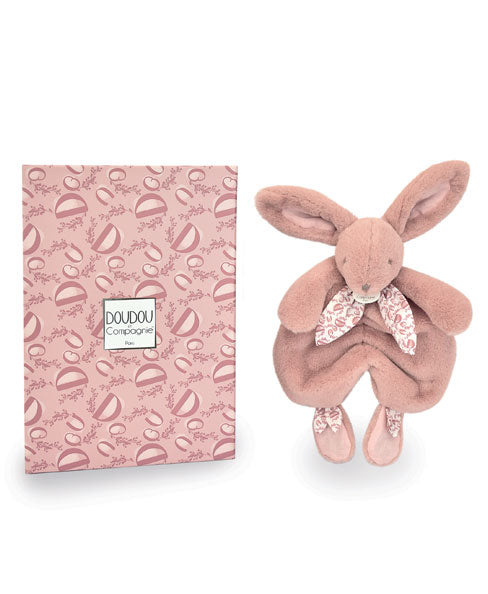 Bohaime pink bunny doudou