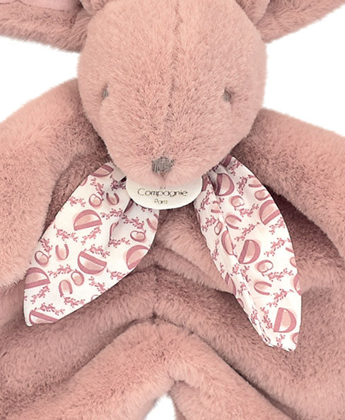 Bohaime pink bunny doudou