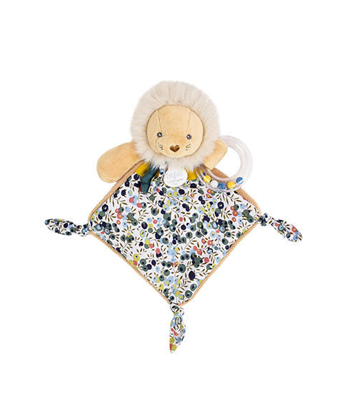 Bohaime Lion Doudou with Rattle