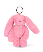 Doudou et Compagnie Lapin Fleurette Keyring 18cm Pink | Casa Childrenswear