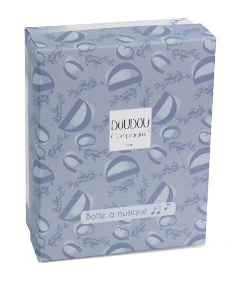 Doudou et Compagnie Blue Rabbit Music Box - 20 cm | Casa Childrenswear
