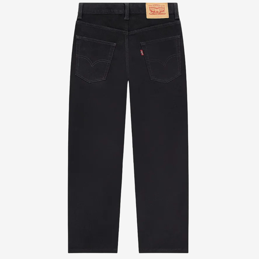 Black Loose Taper Jeans