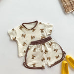 Bear 2 Piece T-Shirt & Shorts Set