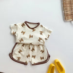 Bear 2 Piece T-Shirt & Shorts Set