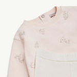 Baby Girls Ivory Tracksuit Set