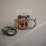 Mushie Bear Teether- Natural