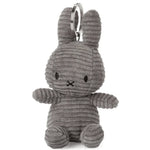 Miffy Corduroy ECO Grey Keyring - 10 cm | Casa Childrenswear