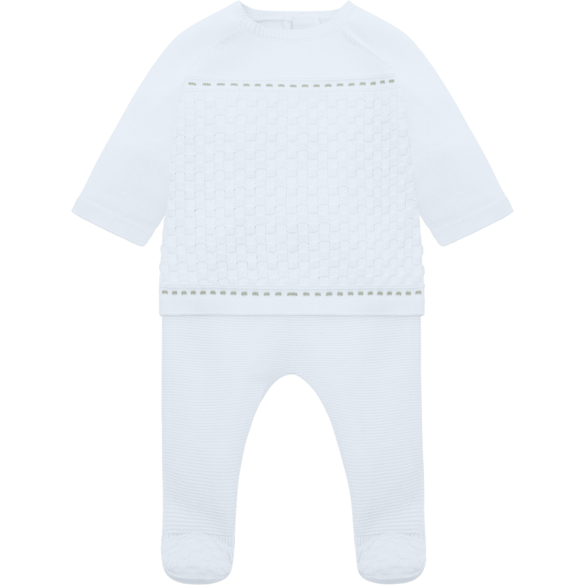 Karl Blue Two Piece Knitted Set