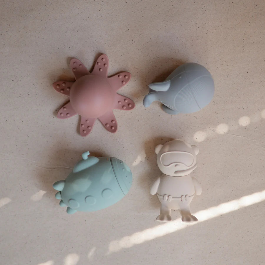 Mushie Bath Play Set - Sealife