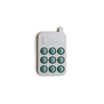 Mushie Phone Press Toy - Cambridge Blue
