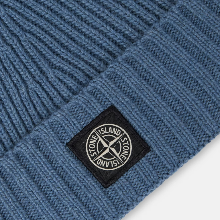 Boys Ash Blue Beanie