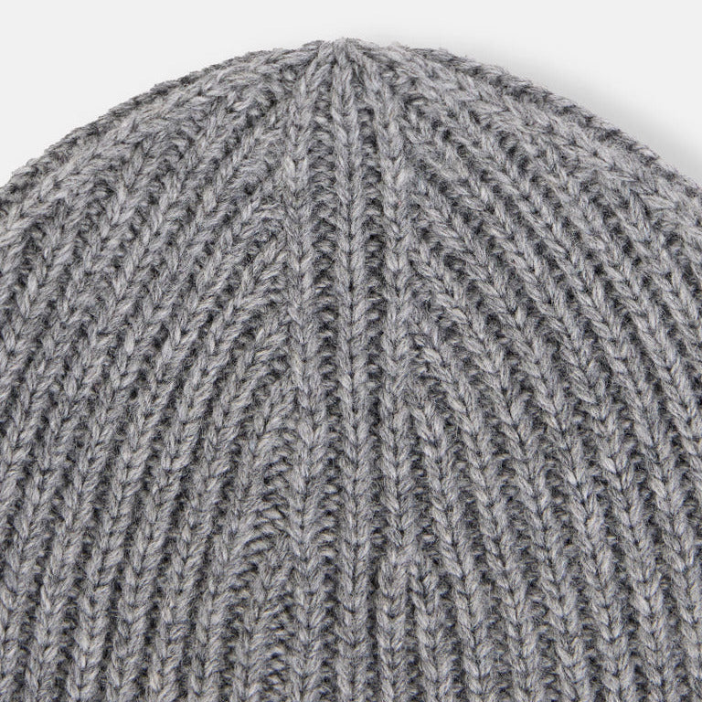Stone Island Boys Dark Grey Compass Beanie | Casa Childrenswear