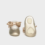 Mayoral Champagne Mary Jane Soft Sole Shoes | Casa Childrenswear