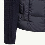 Moncler Enfant Boys Navy Knitted Jacket | Casa Childrenswear