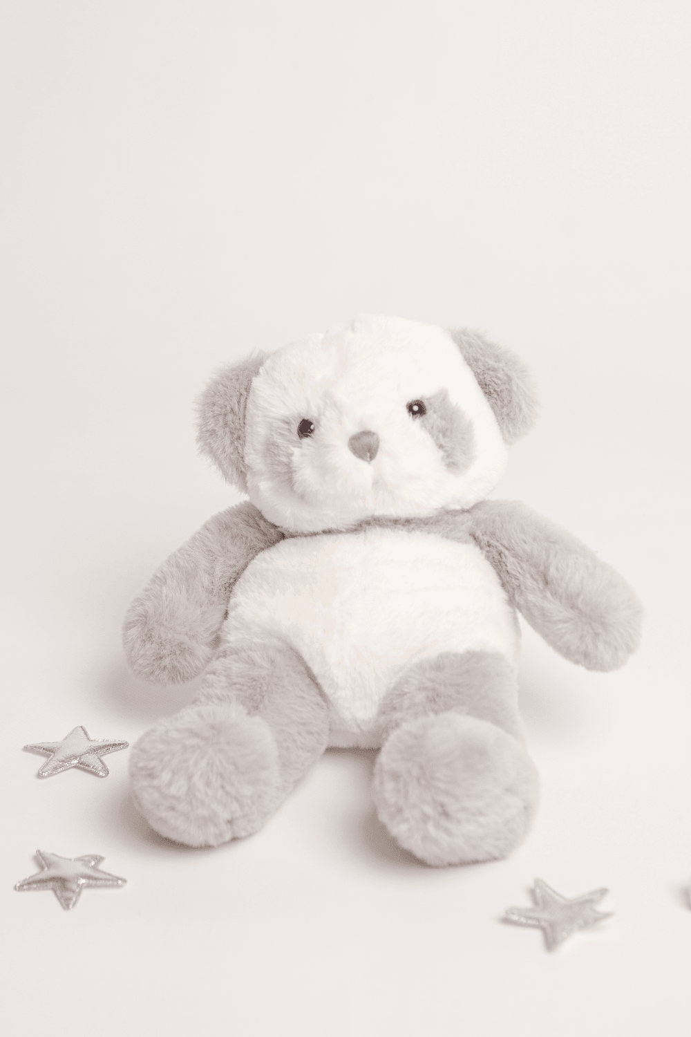 Parker The Panda Grey & White Soft Plush Toy