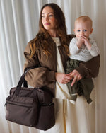 Phoenix Eco Holdall Changing Bag Chocolate