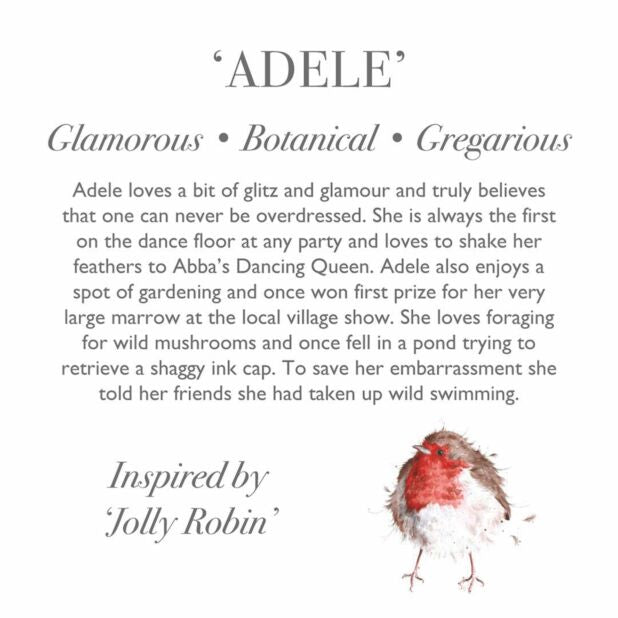 Wrendale Designs Robin Plush Keyring | Casa Childrenswear