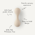 Mushie Silicone Rattle Toy - Tradewinds | Casa Childrenswear