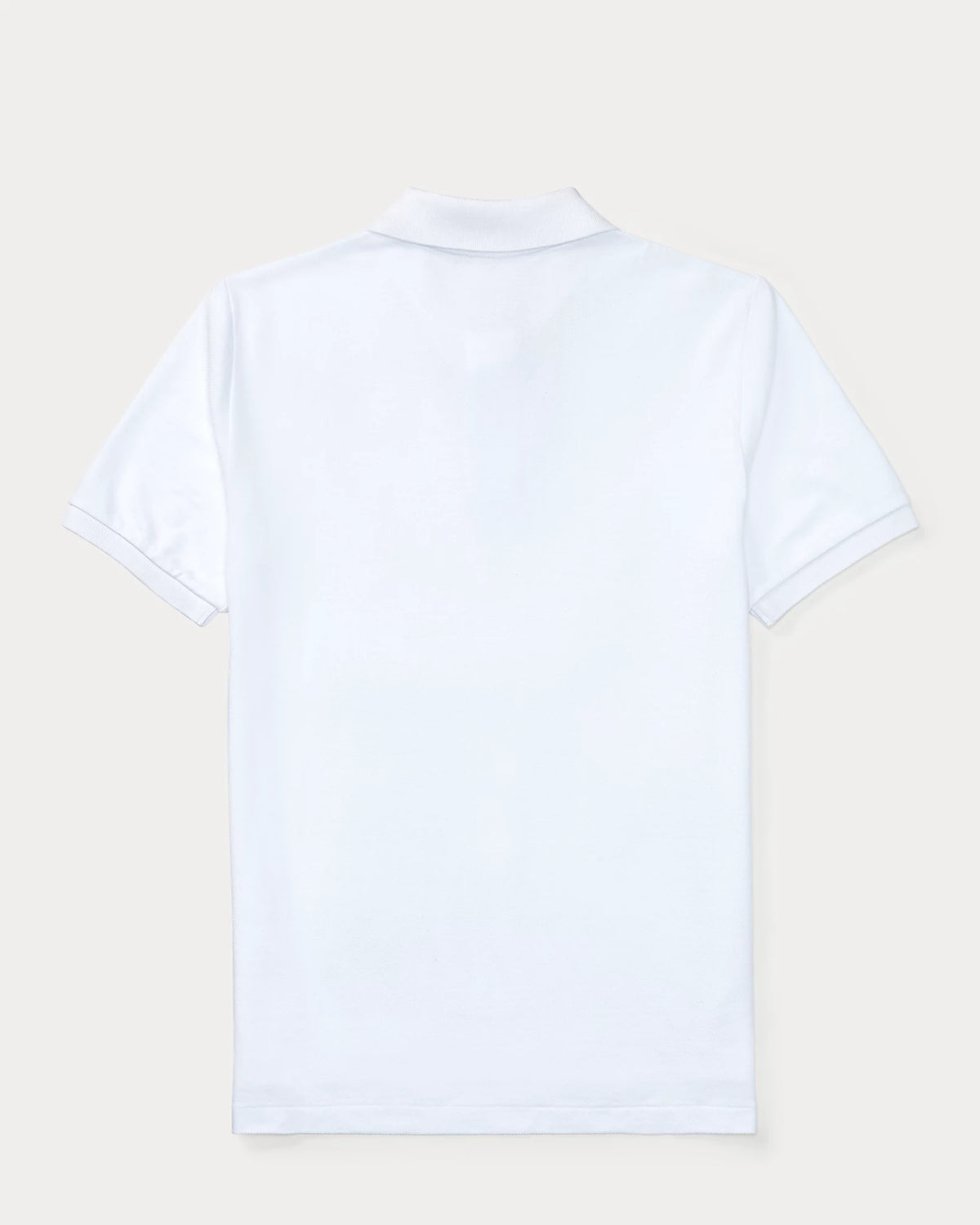 Ralph Lauren Boys White Slim Fit Cotton Polo Shirt | Casa Childrenswear