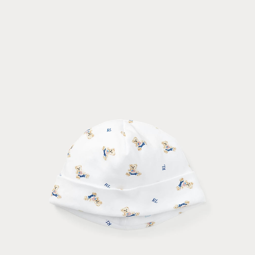 Boys Interlock Boy Bear Hat