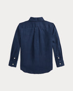 Linen Navy Shirt