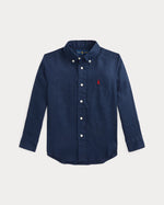 Linen Navy Shirt