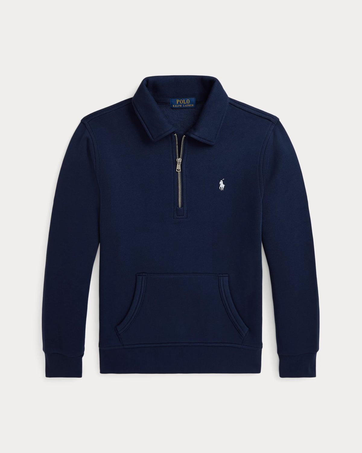 Boys Navy & White Fleece