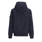 Stone Island Boys Navy Short Parka | Casa Childrenswear