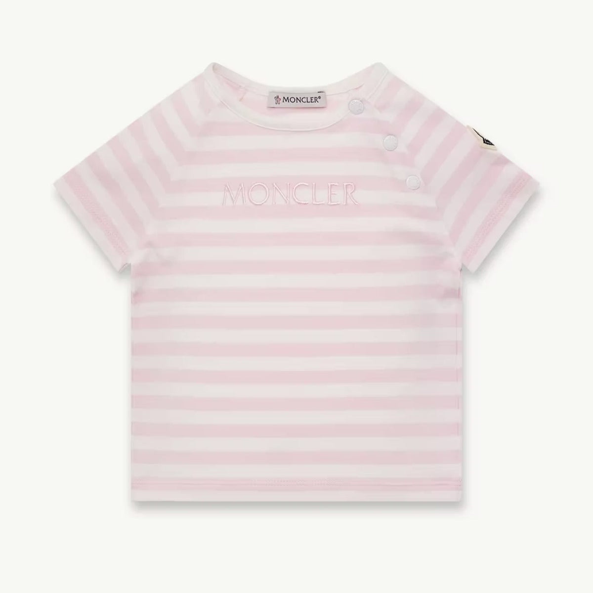 Moncler Enfant Baby Girls Striped T-Shirt | Casa Childrenswear