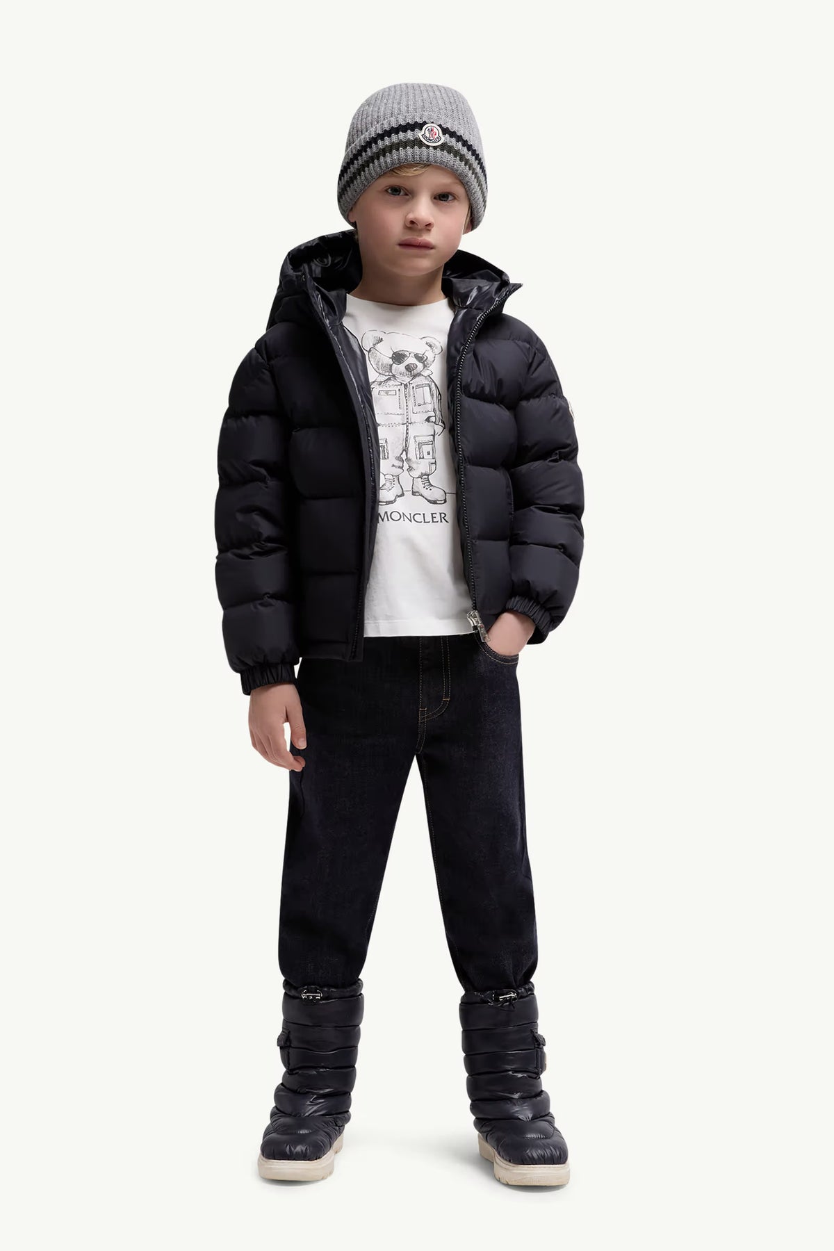 Boys Navy Taidu Jacket