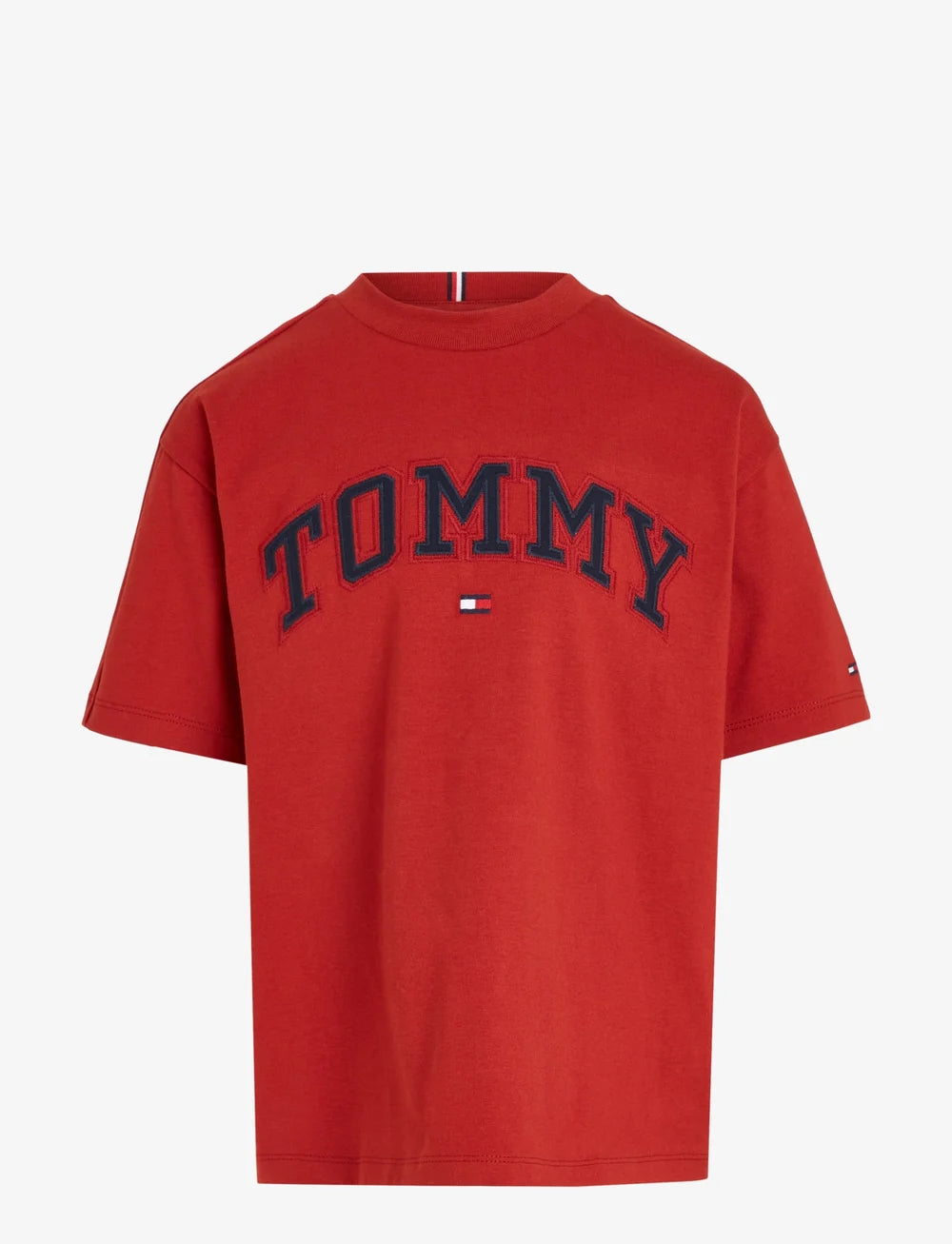 Varsity Red Embroidery Tee