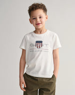 Archive Shield T-Shirt White