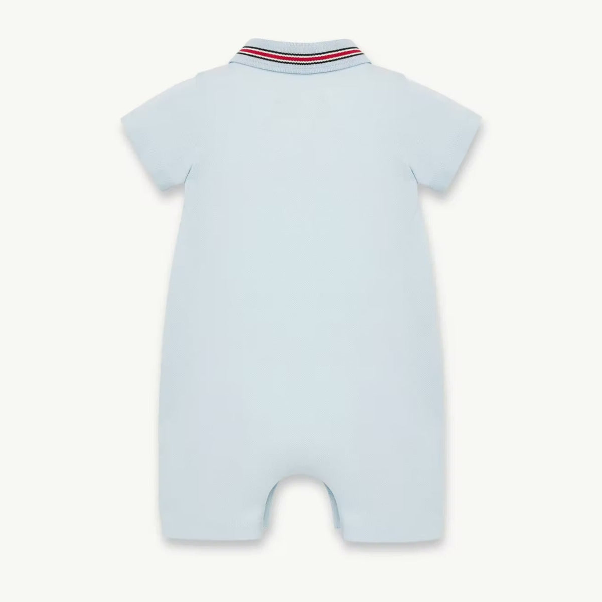 Moncler Enfant Baby Boys Blue Romper | Casa Childrenswear