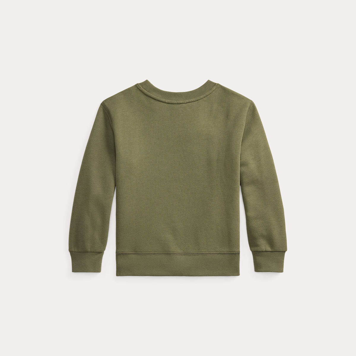 Boys Olive Green Bear Sweatshirt