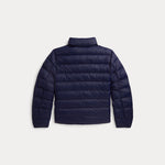 Boys Navy Woven Bomber Jacket