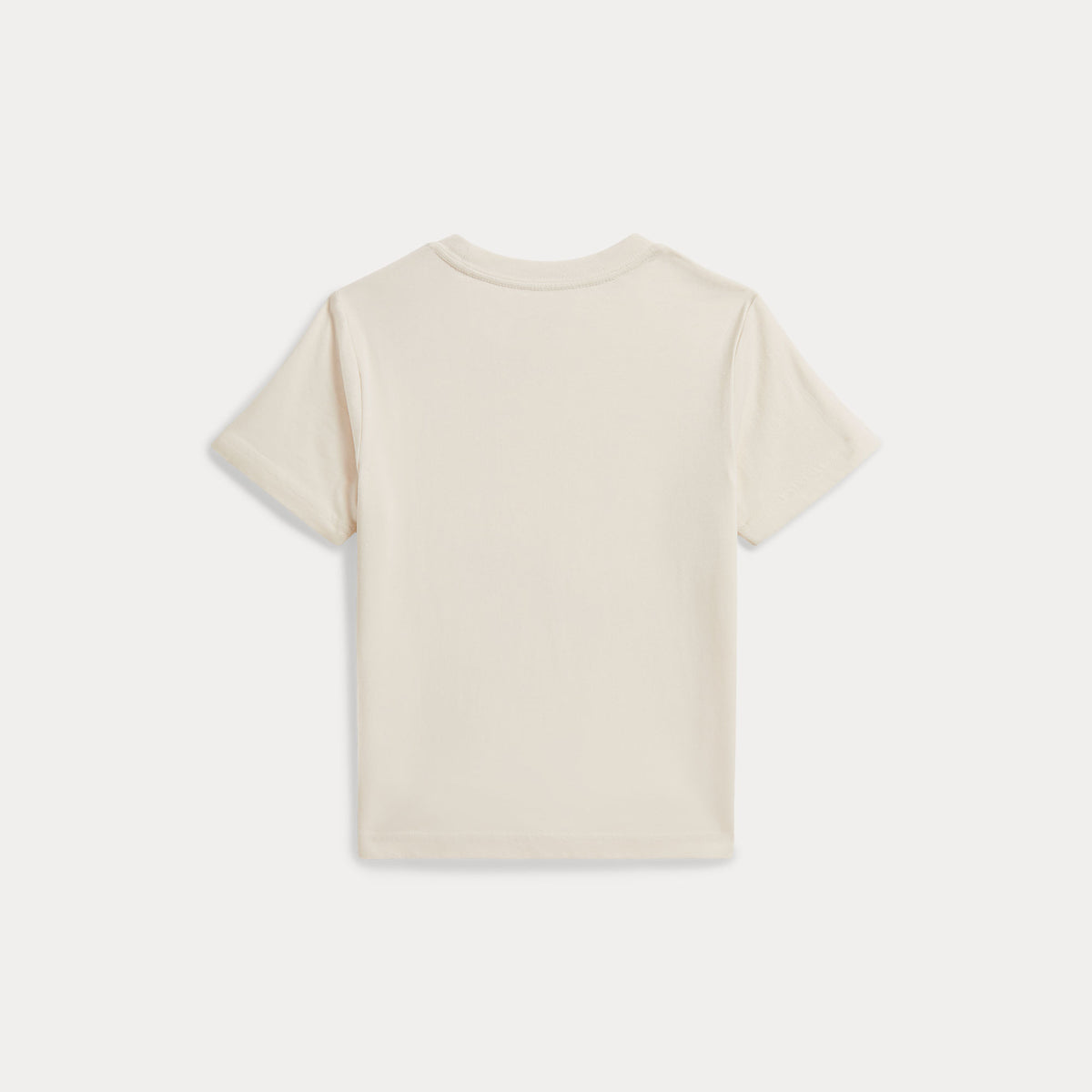 Boys Cream Polo T-Shirt