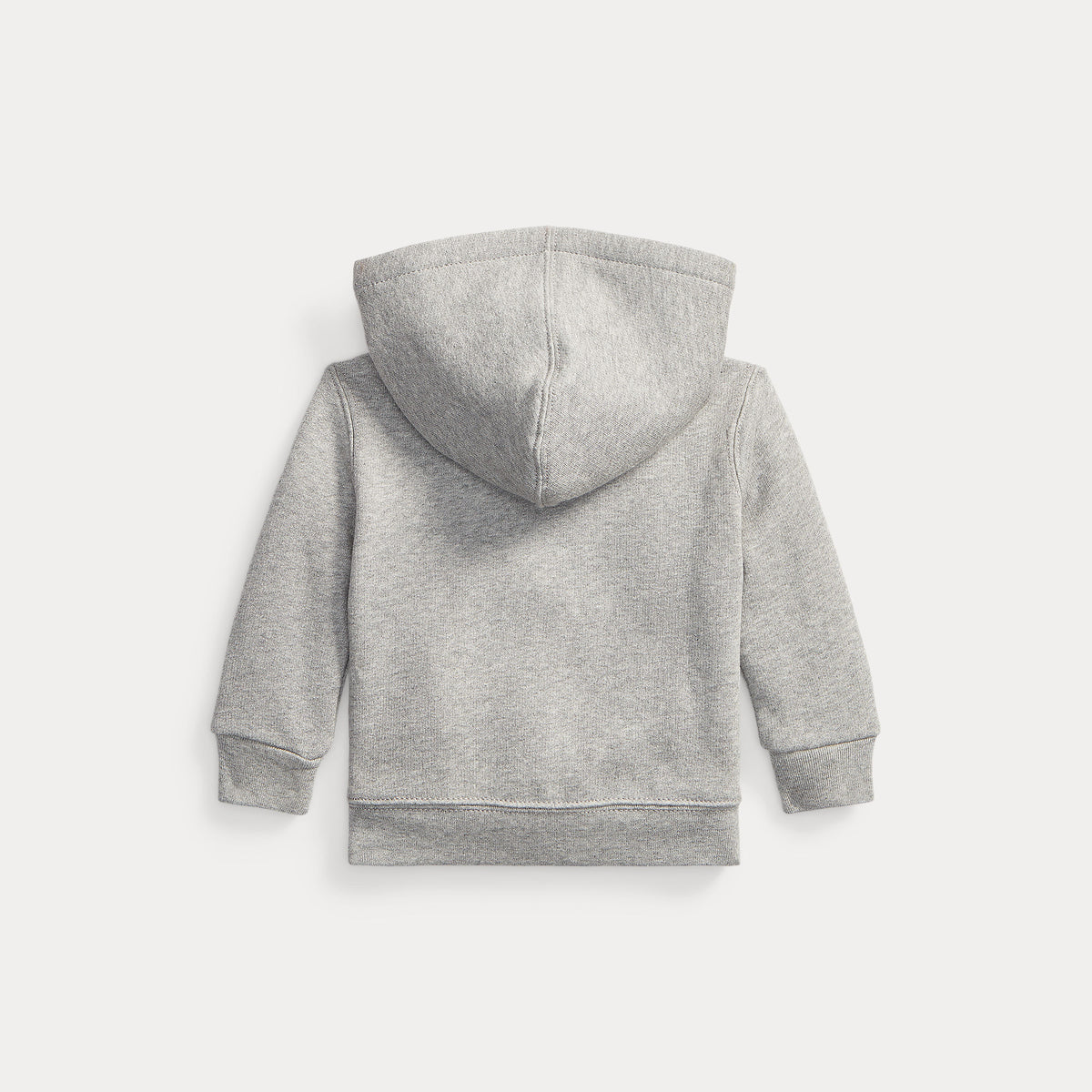 Ralph Lauren Baby Boys Grey Full Zip Hoodie | Casa Childrenswear
