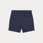 Ralph Lauren Baby Boys Navy Twill Short | Casa Childrenswear