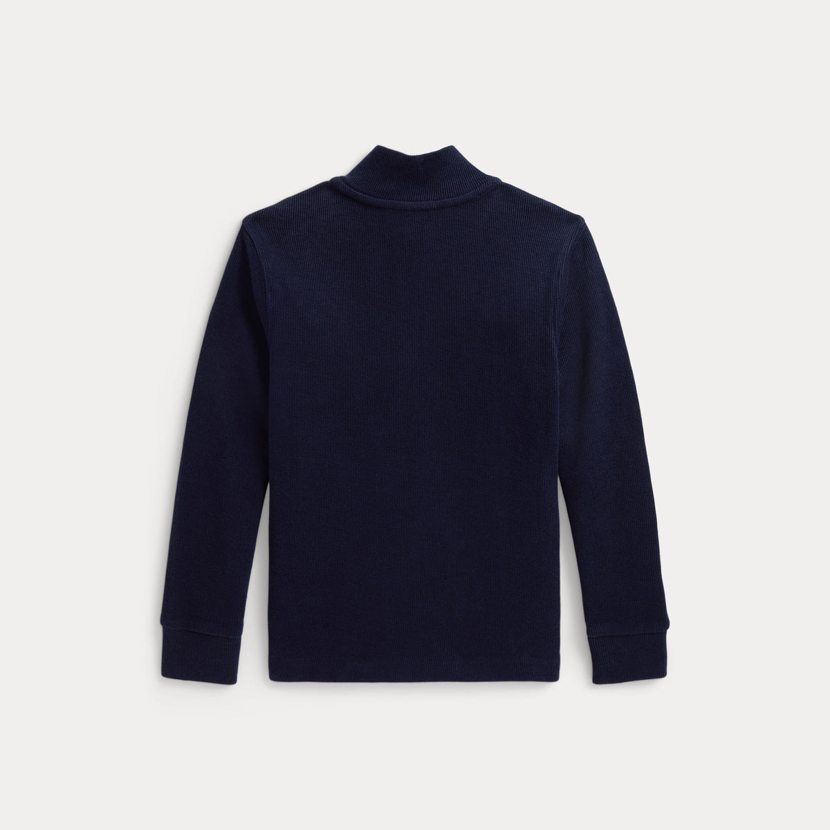 Ralph Lauren Boys Navy Half-Zip Pullover - back view