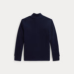 Ralph Lauren Boys Navy Half-Zip Pullover - back view
