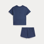 Baby Boys Navy Short Set