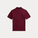 Ralph Lauren Boys Classic Wine Polo - back view