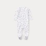 Baby Girls All Over Bear Babygrow